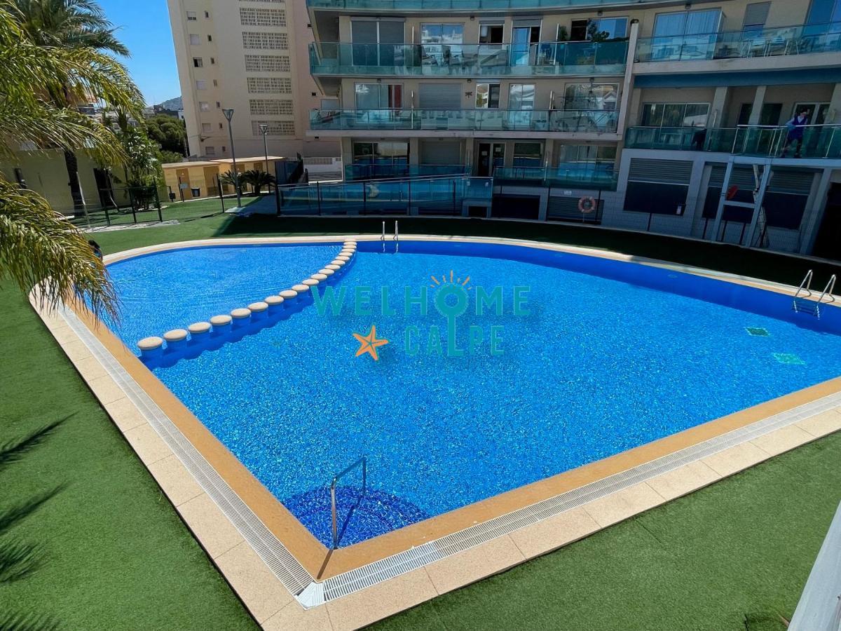 Lima Con Piscina Y Vista Al Mar Apartment Calpe Luaran gambar